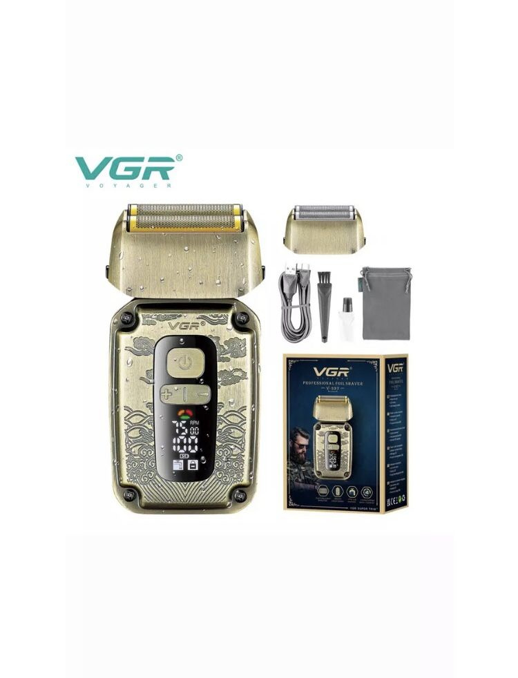 VGR Электробритва V-337, бронза #1