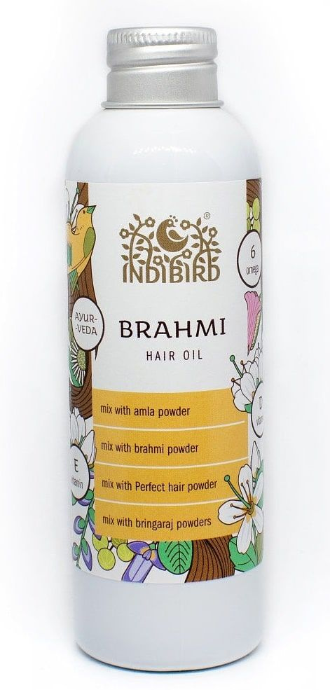 BRAHMI Hair Oil, Indibird (БРАМИ (БРАХМИ) Масло для волос, Индибёрд), 150 мл.  #1