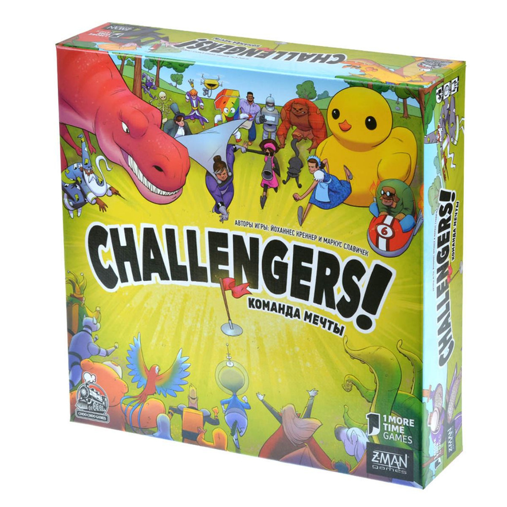 Настольная игра Challengers. Команда мечты #1