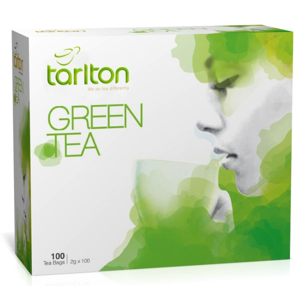 Чай TARLTON GREEN TEA, 100пак по 2г, Шри-Ланка #1