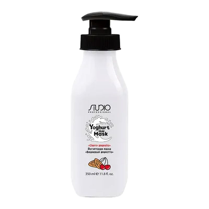 Kapous Studio Professional Yoghurt Маска для волос, йогуртовая, Вишнёвый амаретто, 350 мл  #1