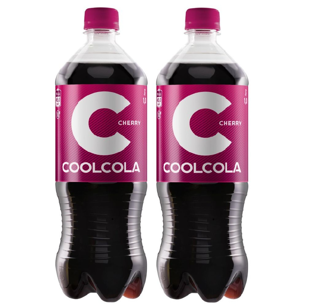 Напиток газированный Cool Cola Cherry, 2 шт по 1 л #1