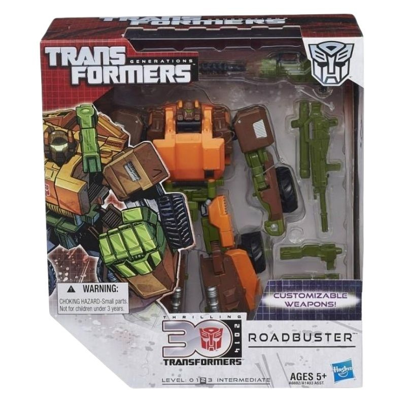 Трансформеры игрушки Hasbro 2014 Transformers Thrilling 30 Voyager Class Roadbuster  #1