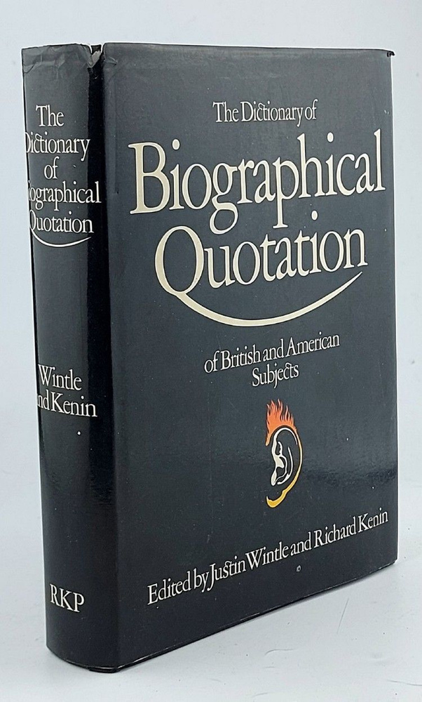 The Dictionary of Biographical Quotation. #1