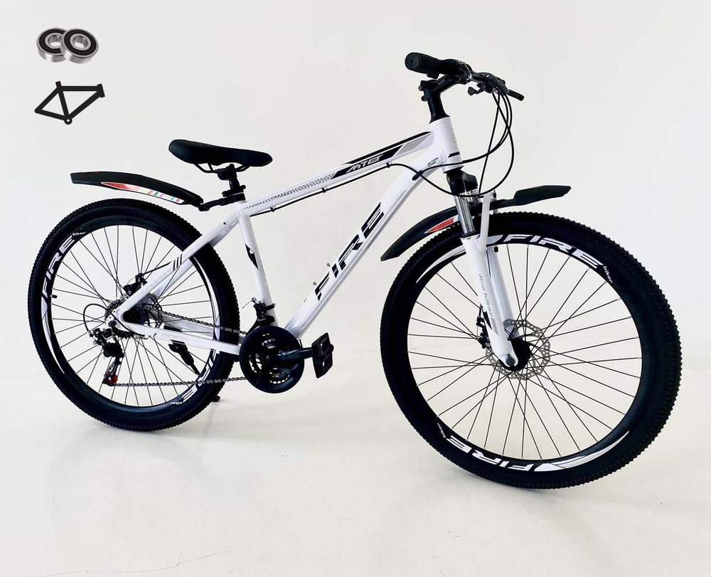 Велосипед алюминиевый взрослый горный 29" FIRE 2024 рост 170-185/скоростной/для мужчин/мужской/ MTB велик #1