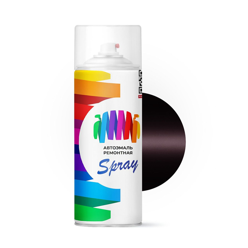 Аэрозольная краска для SsangYong "Premiere Wine", код цвета WAC (красный), базовая автоэмаль, баллон #1