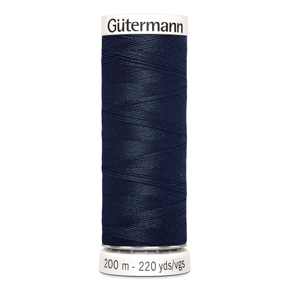 Нить Gutermann, Sew-All 100/200м для всех материалов, 100% п/э, цвет 595 сине-зеленый  #1