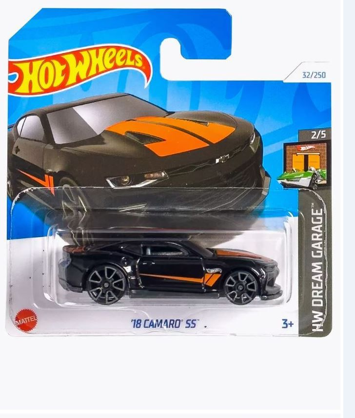 Машинка Hot Wheels 18 Camaro SS / HW DREAM GARAGE / Хот Вилс #1