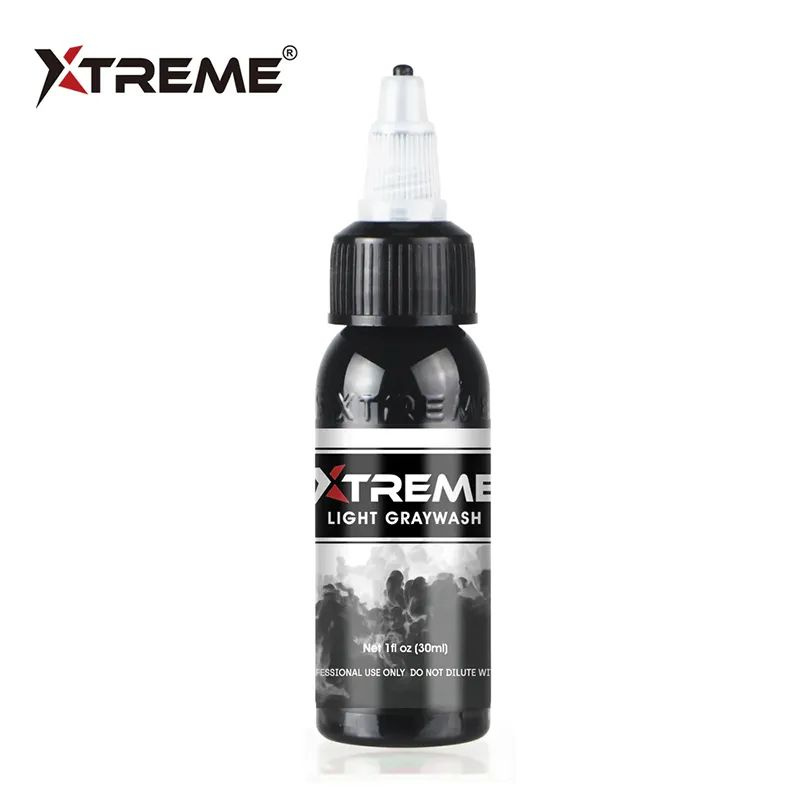 Теневая тату краска LIGHT GRAYWASH Xtreme Ink, 30мл #1