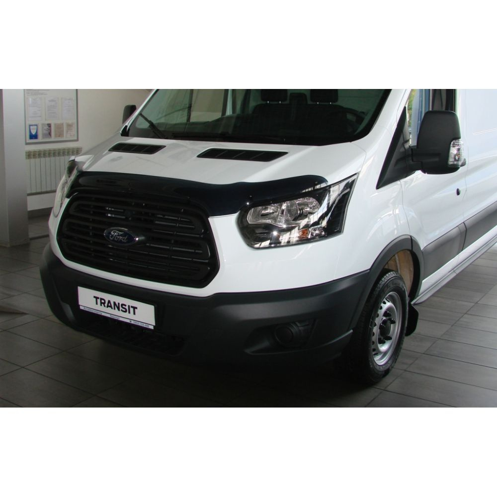 Дефлектор капота для Форд Транзит 7 2014-2020, Ford Transit 7 дефлектор капота SIM NLD.SFOTRA1412  #1