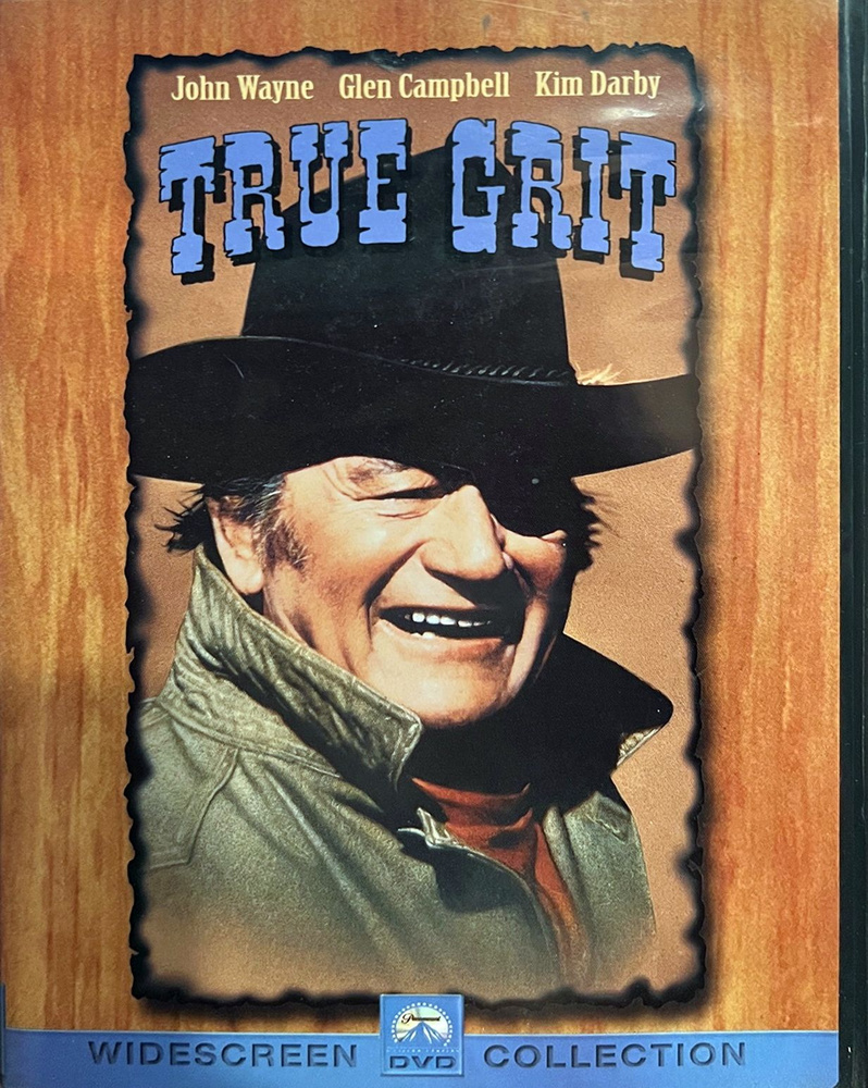 True Grit. Настоящее мужество (Истинная доблесть), 1969, в гл. роли Джон Уэйн, DVD Американское издание #1