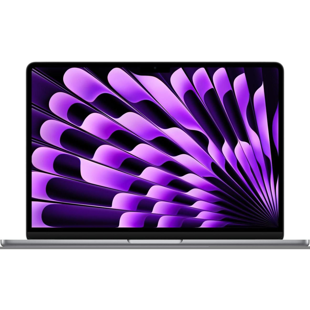 Apple Air 13 Ноутбук 13.6", Apple M3 (8 CPU, 8 GPU), RAM 8 ГБ, SSD, MacOS, (MRXN3), серый, Английская #1