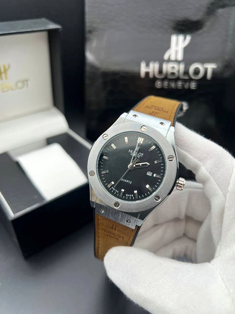 Hublot Наручные часы металлические с датой Премиум #1