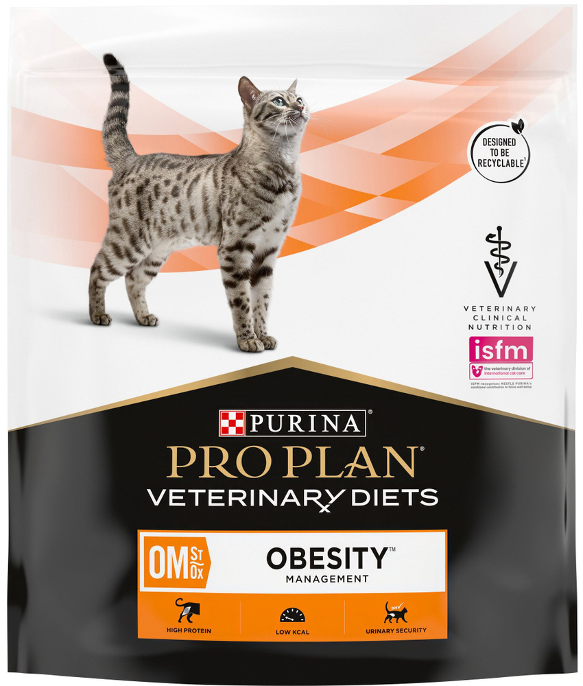 Корм PRO PLAN Veterinary diets OM Obesity Management для кошек при ожирении, 1.5 кг  #1