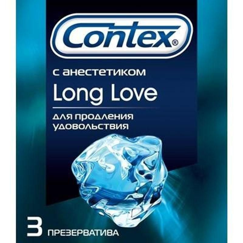 Презервативы Контекс Long Love с анестетиком, 3 шт. #1