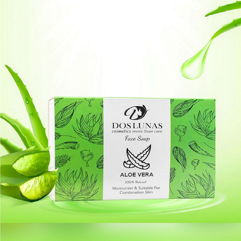 Мыло для лица DOS LUNAS с зеленым чаем 100 г очищение для всех типов кожи  #1