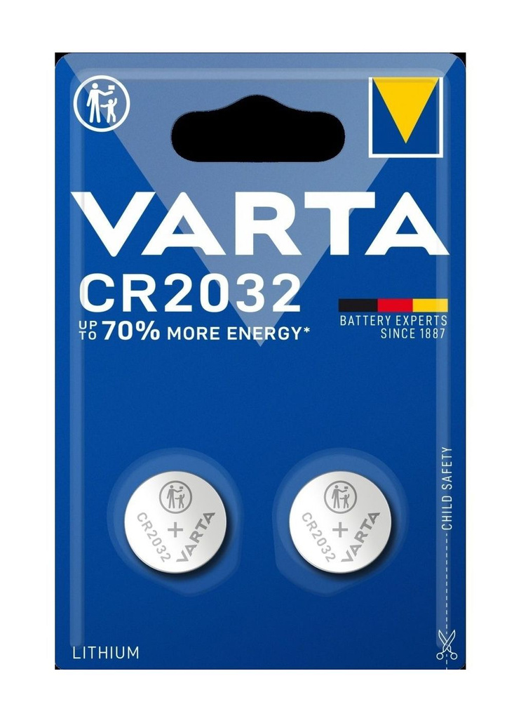 Батарейка Varta Lithium CR2032 3V 2 шт. #1