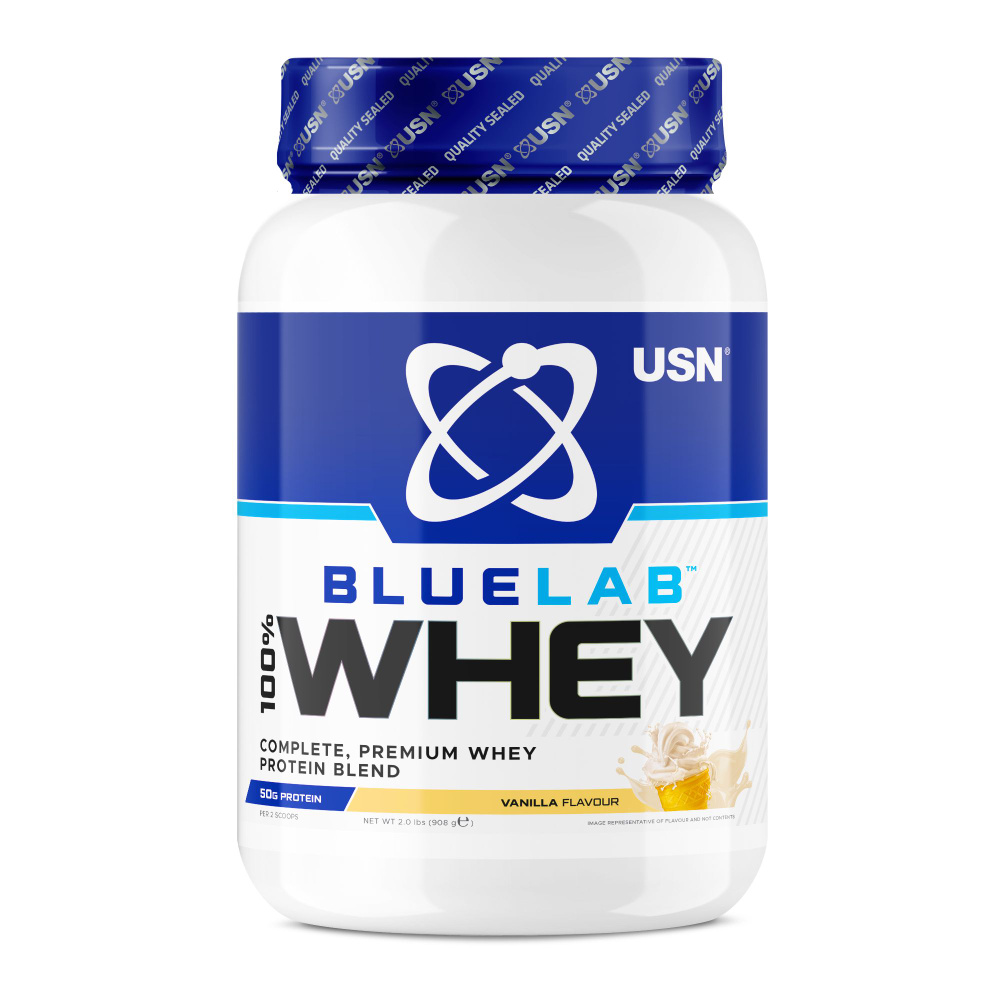 USN BLUELAB 100% WHEY PREMIUM PROTEIN Ваниль, 908 грамм #1