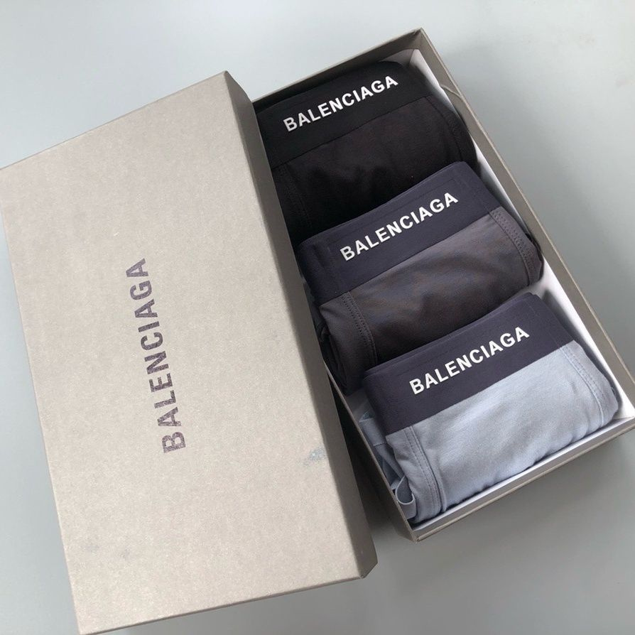 Трусы брифы Balenciaga, 3 шт #1