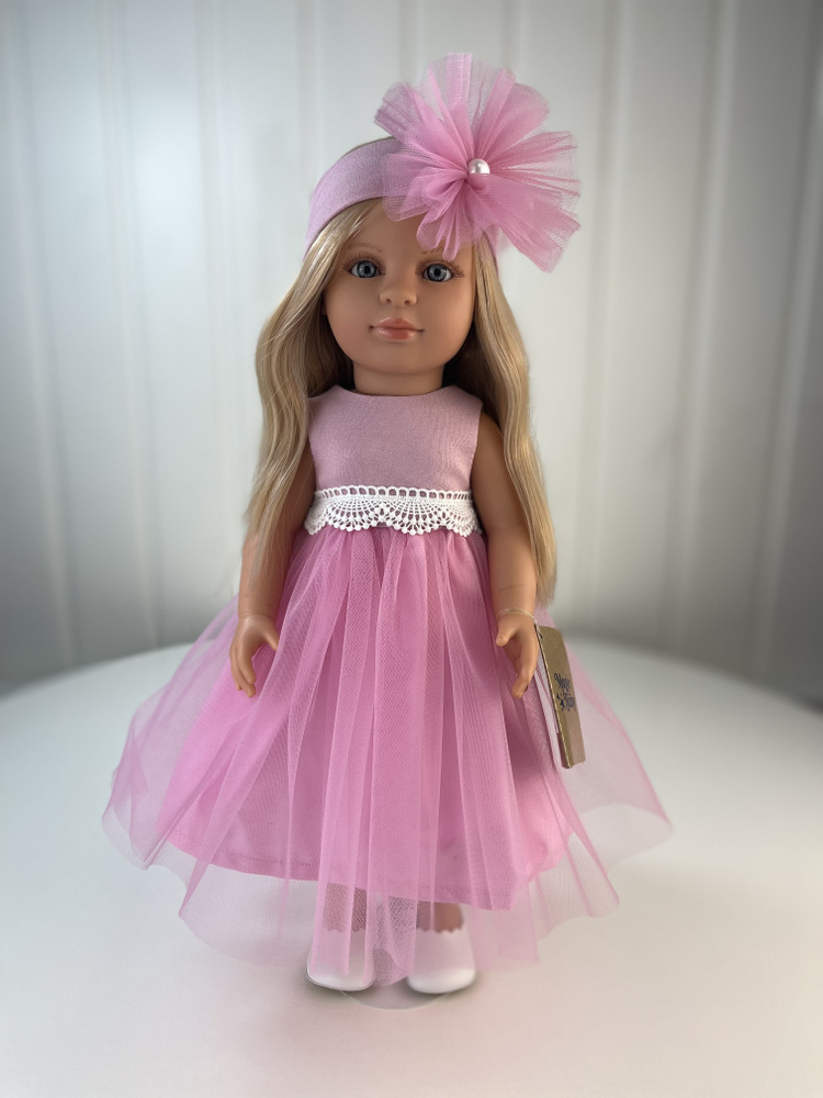 Кукла "Нина", блондинка в нарядном платье, 42 см, арт. 42105К82  #1