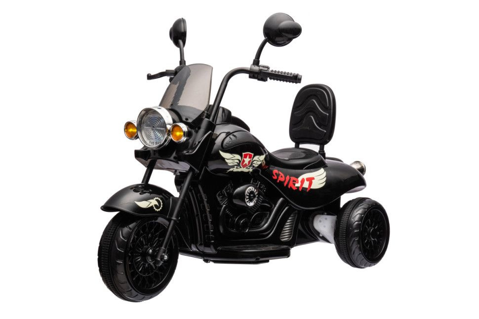 Детский трицикл / чоппер Harley 12V - HL800-BLACK #1