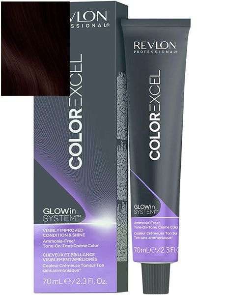 Revlon Professional Revlonissimo Color Excel Tone On Tone Безаммиачная краска для волос № 3 Темно-Коричневый, #1