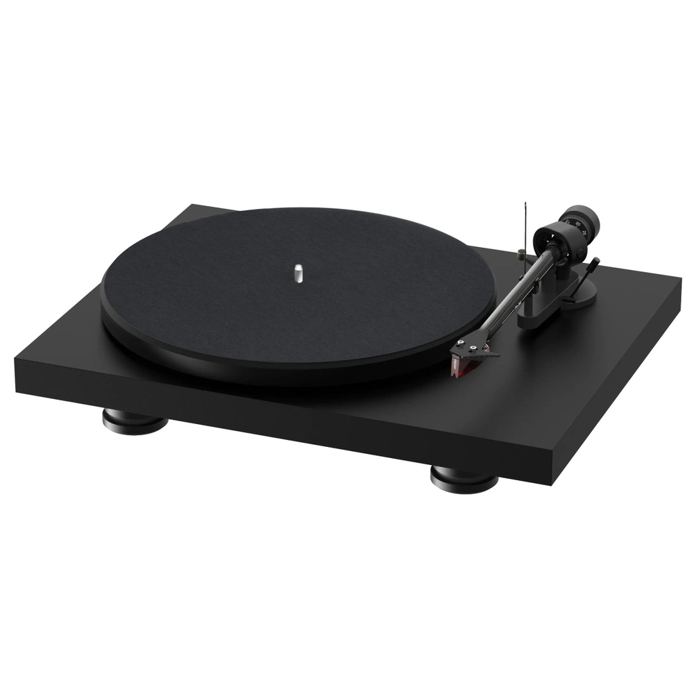 Виниловый проигрыватель Pro-Ject Debut Carbon EVO 2M Red черный матовый  #1