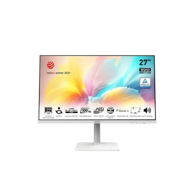 MSI 27" Монитор 9S6-3PB19H-225, белый #1