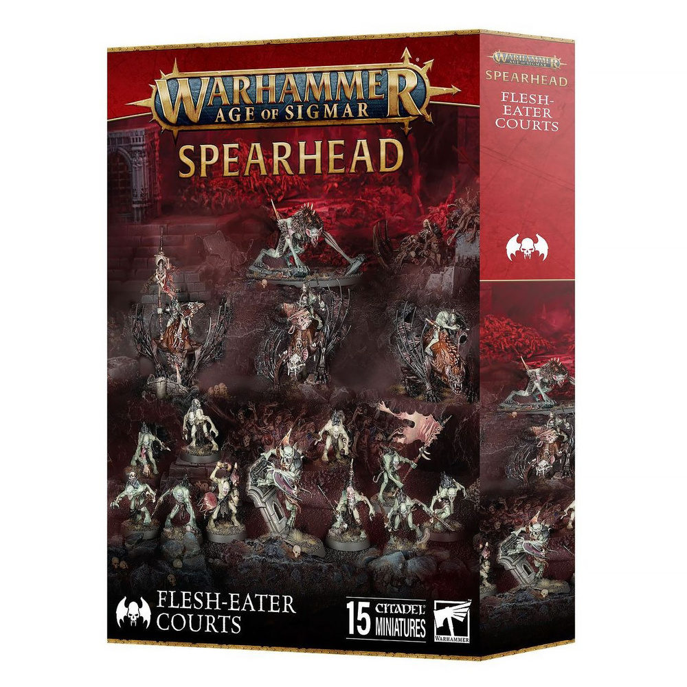 Миниатюры для настольной игры Games Workshop Warhammer Age of Sigmar: Spearhead - Flesh-Eater Courts #1