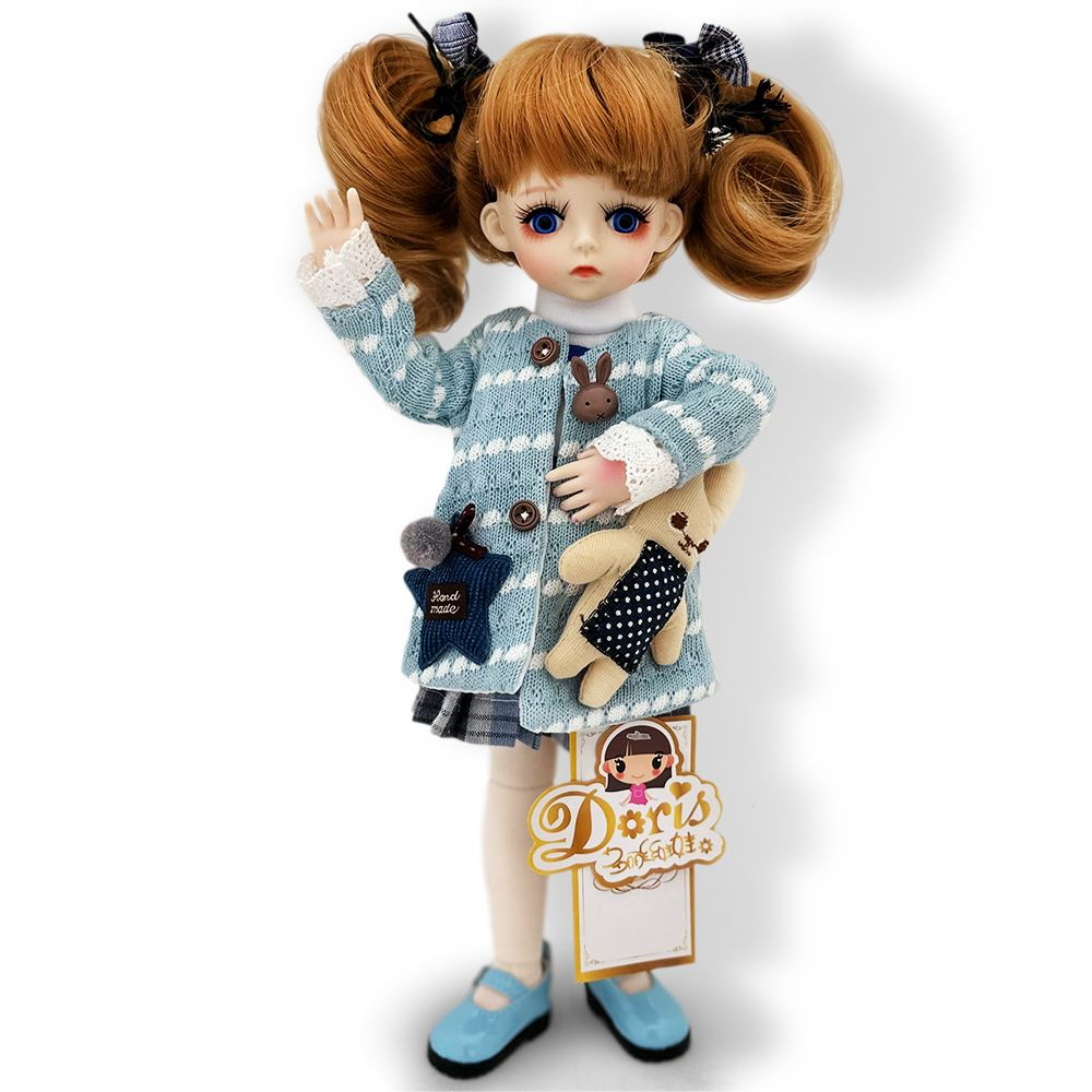 Doris Шарнирная BJD кукла Дорис с дополнительным мейком - Мина BV12033dm  #1