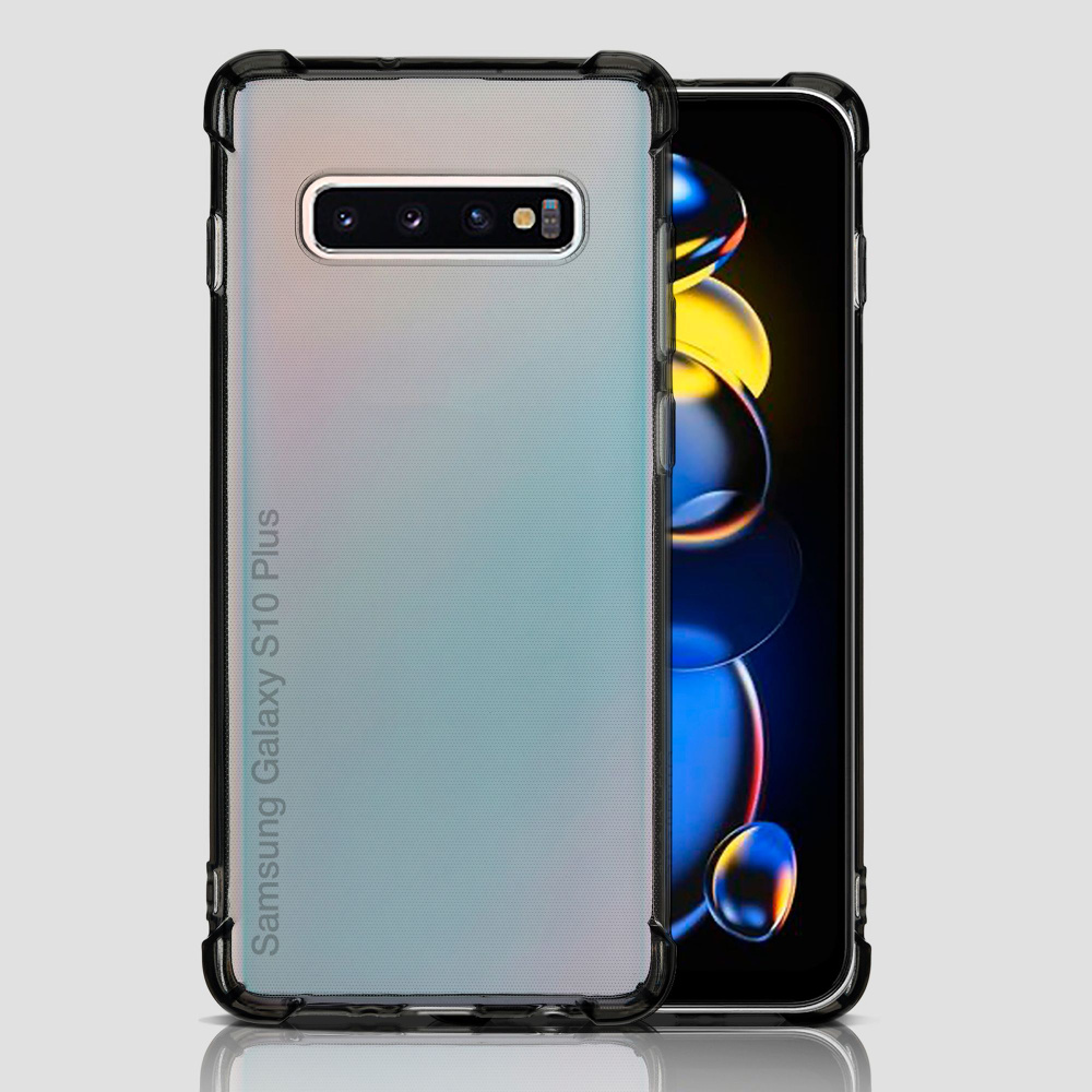 Чехол для смартфона Galaxy S10 Plus противоударный силиконовый  #1