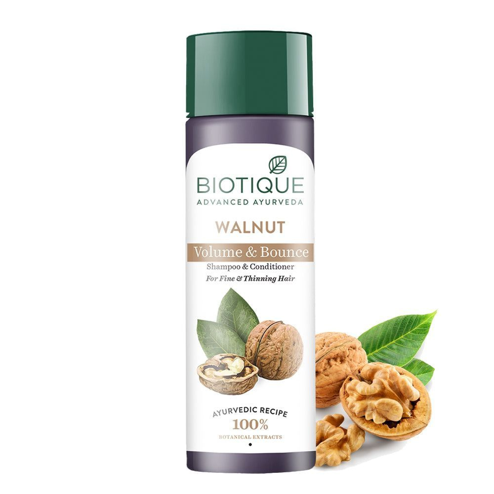 Шампунь для волос Грецкий Орех марки Биотик (Walnut shampoo Biotique), 190 мл  #1