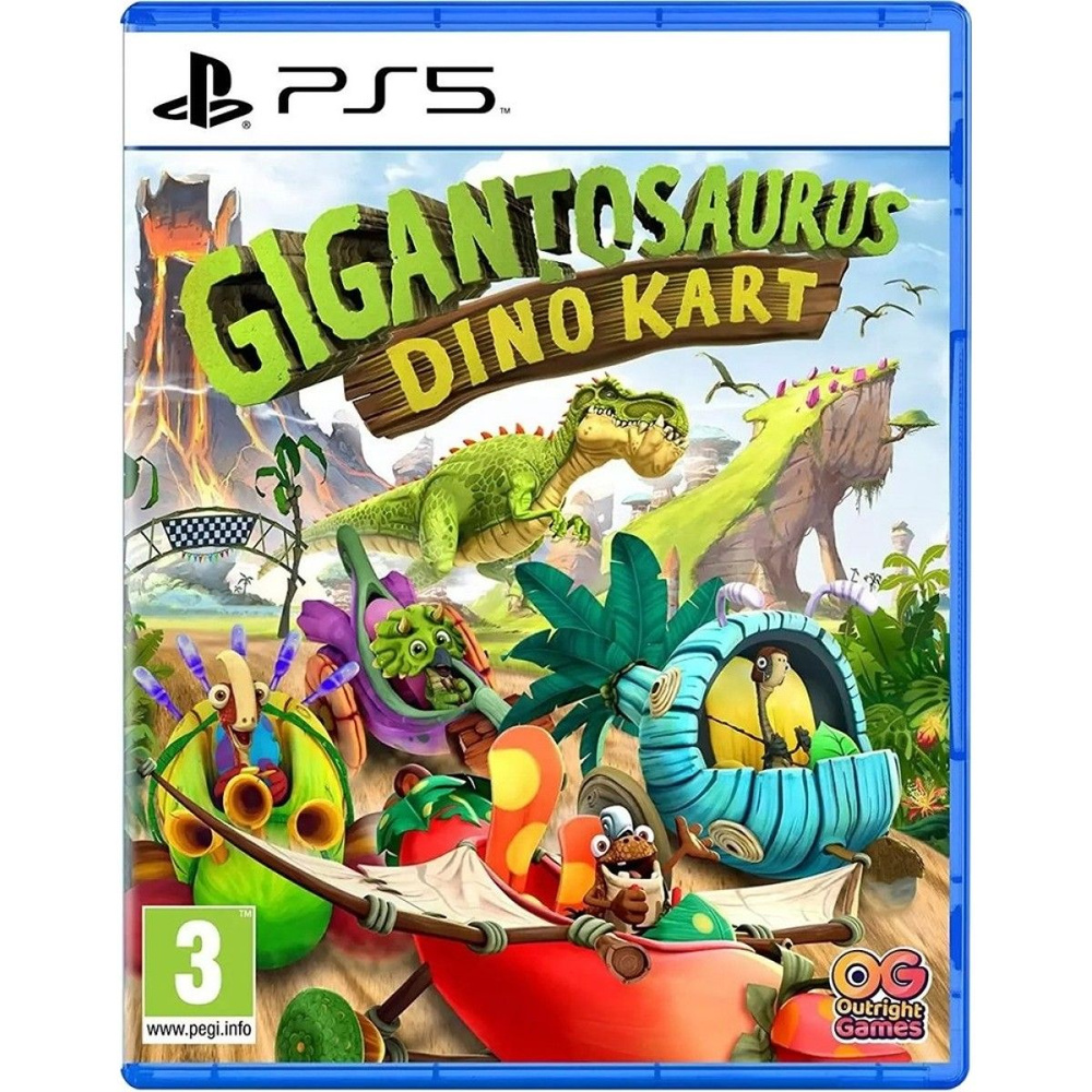 Gigantosaurus: Dino Kart (английская версия) (PS5) #1