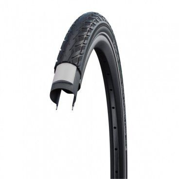 Покрышка Schwalbe 26x1 3/8 (37-590) DELTA CRUISER PLUS PunctureGuard, TwinSkin B/B+RT HS431, 11159010.01 #1