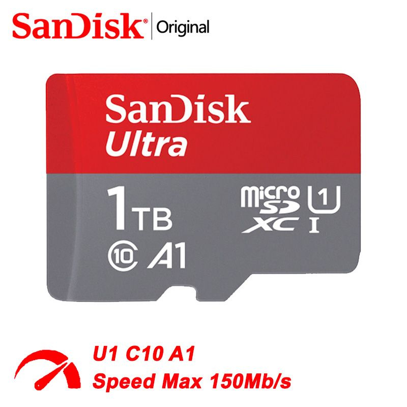 SanDisk Карта памяти Ultra 1 ТБ (SDSQUAC-1T00) #1