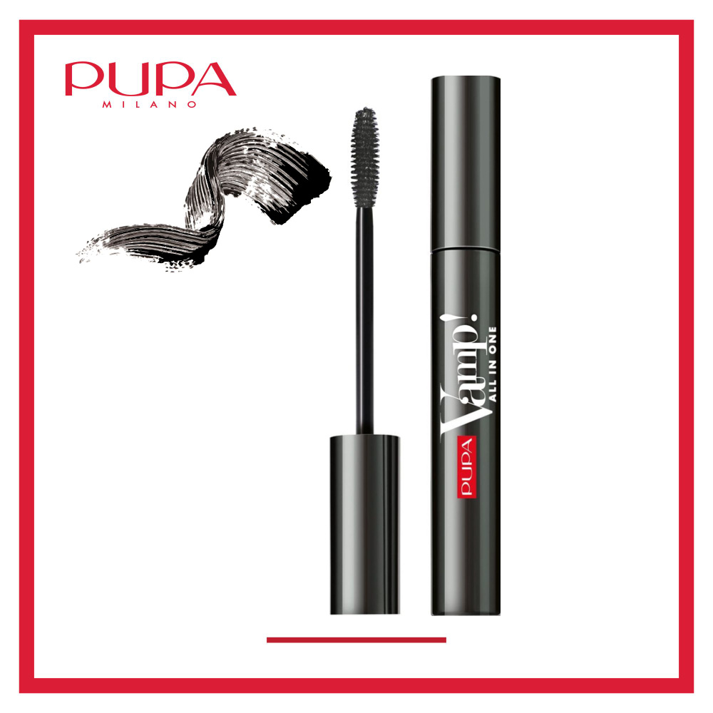 PUPA Тушь для ресниц Vamp! Mascara All in One №101, Драматический объем, 9 мл  #1