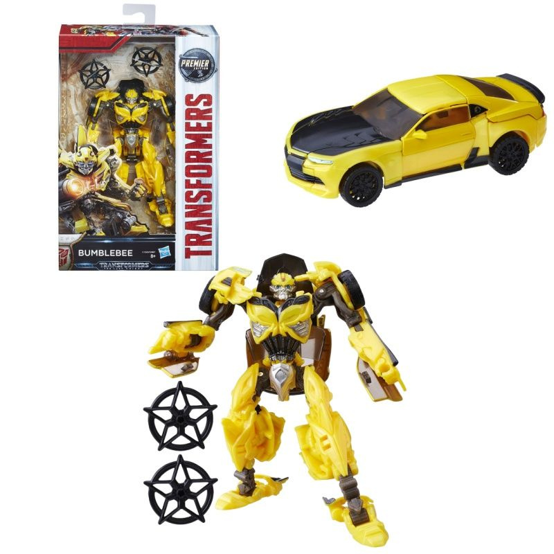 Трансформеры Hasbro Игрушка Transformers The Last Knight Deluxe Class Bumblebee #1