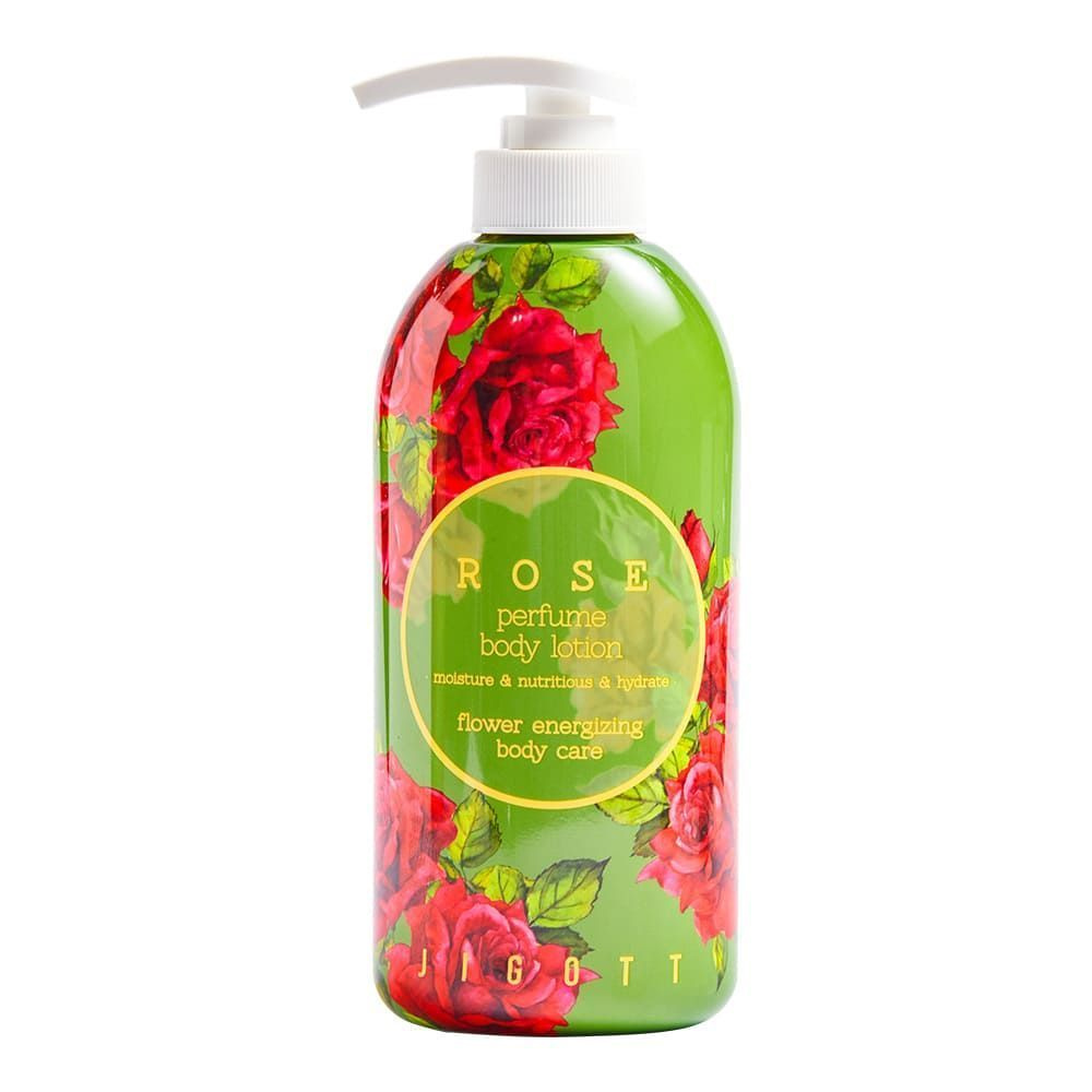 Лосьон для тела с экстрактом розы JIGOTT Rose Perfume Body Lotion 500ml #1