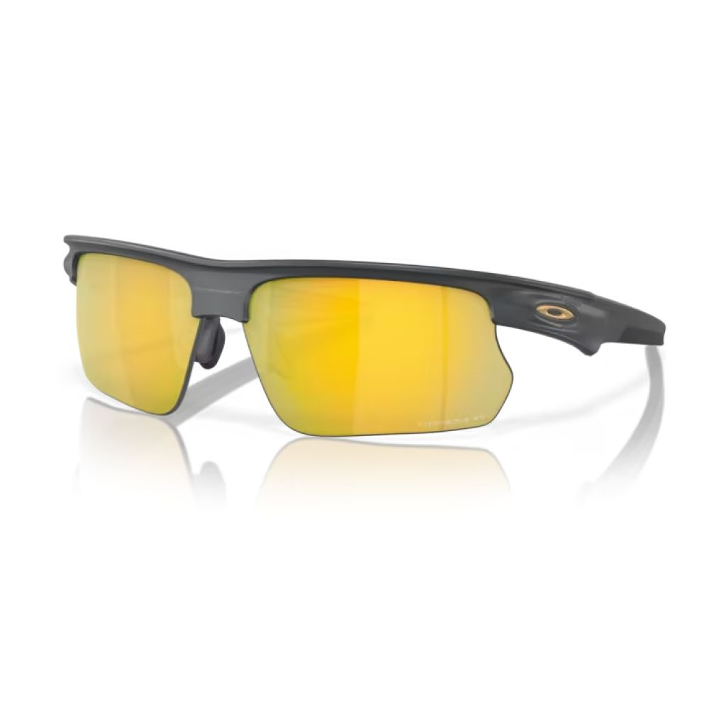 Очки OAKLEY Bisphaera 94001268 OCCHIALE INIETTATO UNISEX SOLE, Matte carbon, L(68), Polarized #1