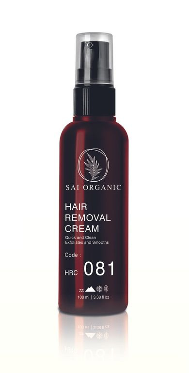 HAIR REMOVAL CREAM, HRC 081, Sai Organic (КРЕМ ДЛЯ УДАЛЕНИЯ ВОЛОС, Саи Органик), 100 мл.  #1