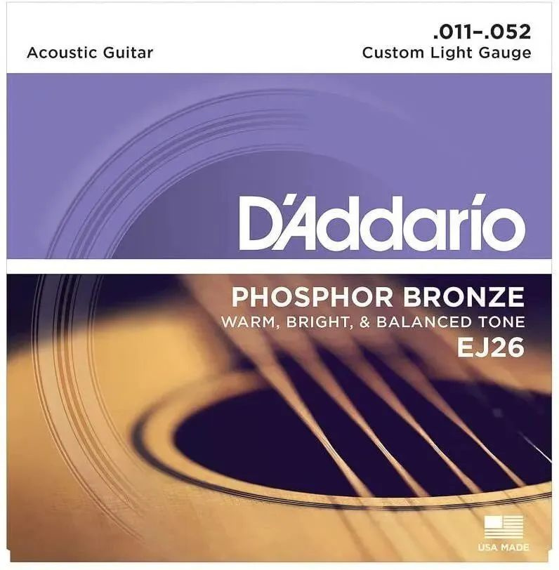 Струны D'ADDARIO для гитары акустической металлические #1