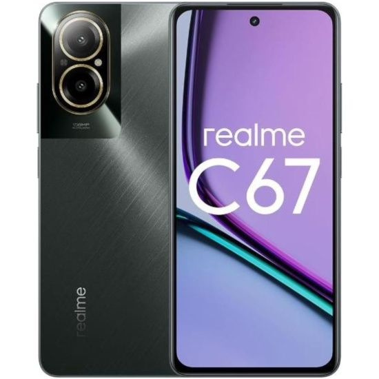 realme Смартфон realme C67 Ростест (EAC) 6/128 ГБ, черный #1