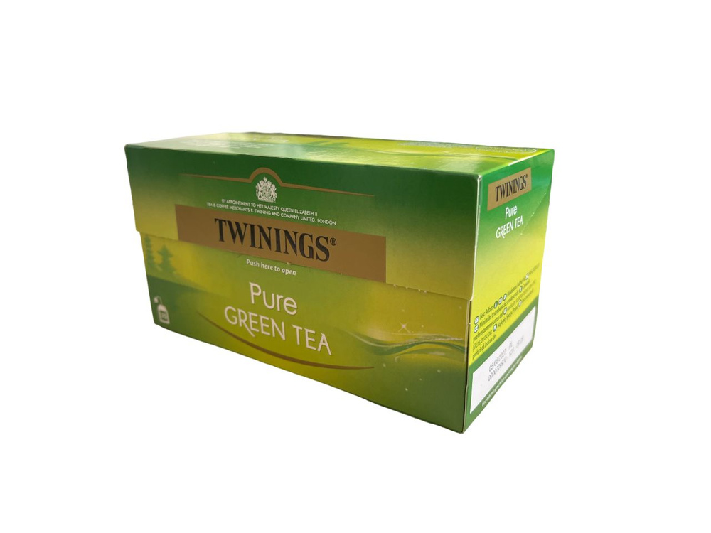 Зеленый чай в пакетиках Twinings Pure Green Tea, 25 шт #1