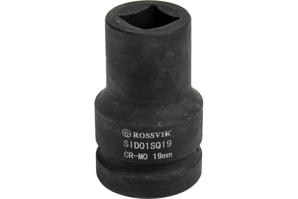 SID01SQ19 Головка торцевая ударная четырехгранная ROSSVIK, 1", 19мм  #1