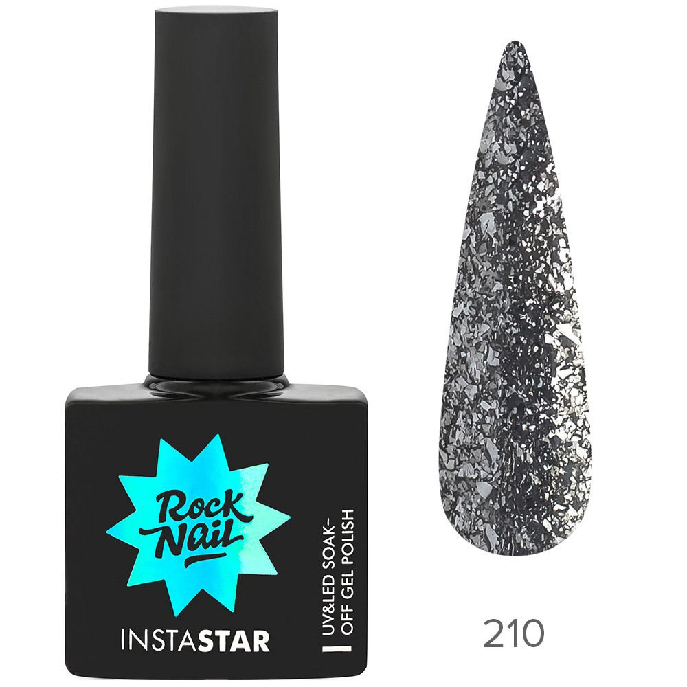 Rock Nail, Гель-лак Insta Star 210 Taylor, 10 мл. #1