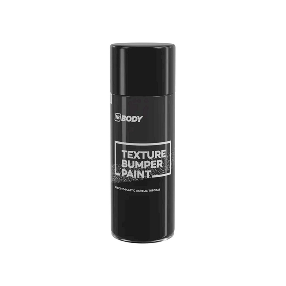 Текстурная краска для бамперов Body Texture Bumper Paint черный аэрозоль 400 мл.  #1