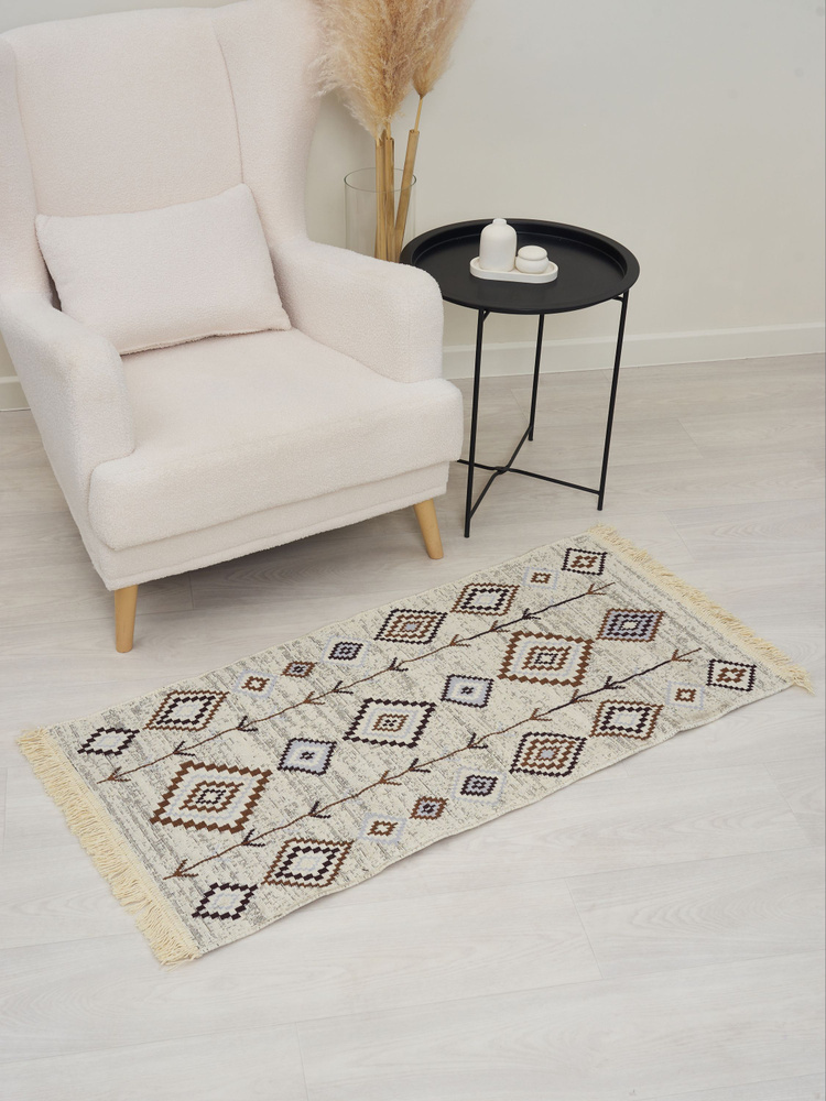 Коврик из хлопка KILIM GOLD 80х150, Турция #1