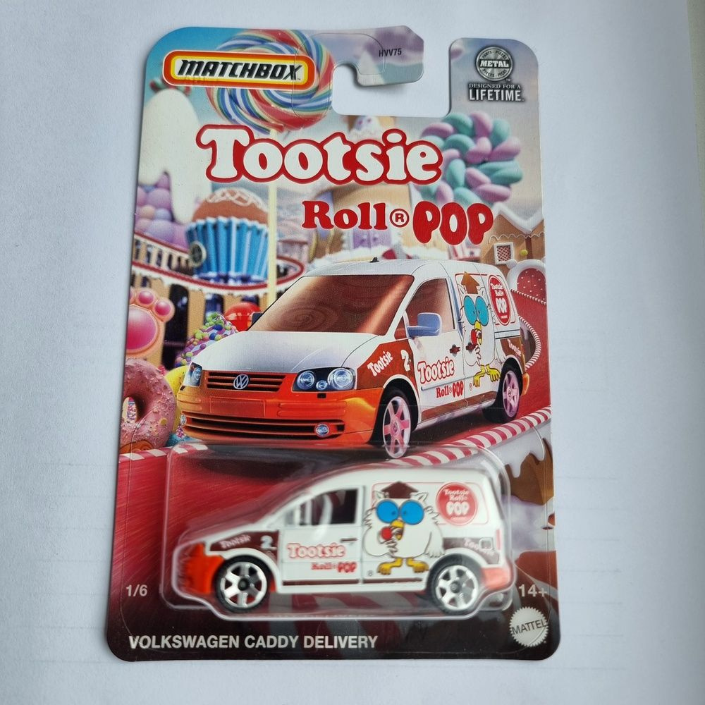 Машинка игрушечная/коллекционная VOLKSWAGEN CADDY DELIVERY TOOTSIE в масштабе 1:64  #1