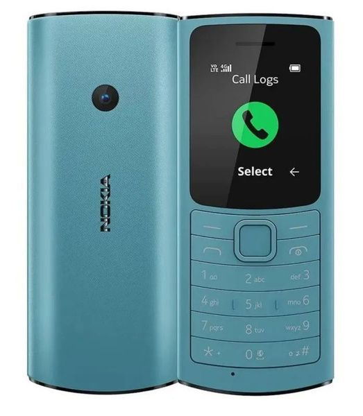 Nokia Мобильный телефон 1GF018MPE1C01, голубой #1