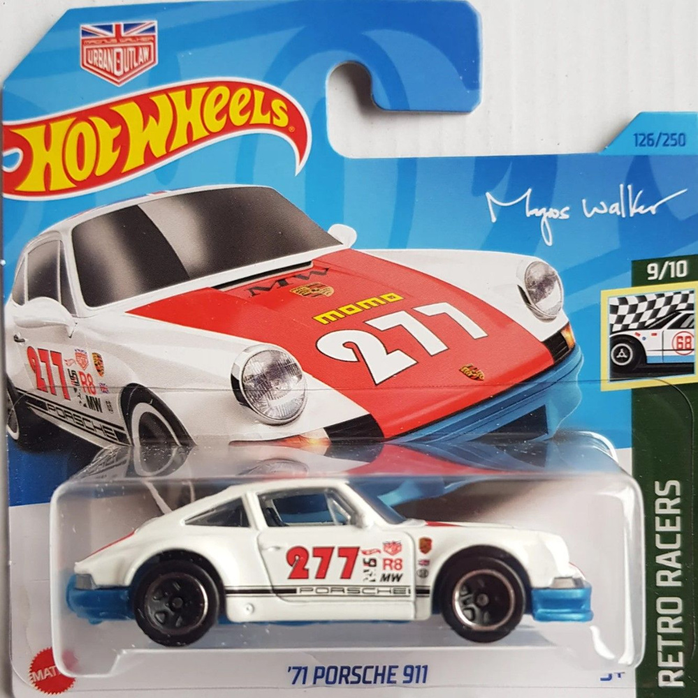 Машинка Хотвилс игрушка коллекционная Hot Wheels '71 Porshe 911 5785_HKH06  #1